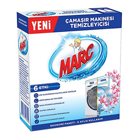 Marc 250 ml Sıvı Çamaşır Makinesi Temizleyici