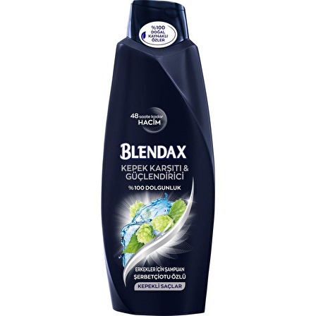 Blendax Tüm Saçlar İçin Kepek Önleyici 2'si 1 Arada Şampuan 550 ml