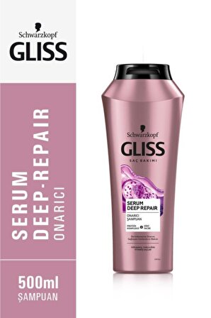 Gliss Şampuan 500 Ml Serum Deep-Repair