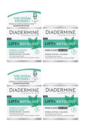 Diadermine 2' li Lift Botology Kırışıklık Karşıtı  Gündüz + Gece Kremi 50 ml