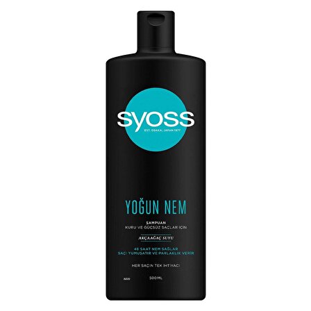 Syoss Tüm Saçlar İçin Nemlendirici Şampuan 500 ml