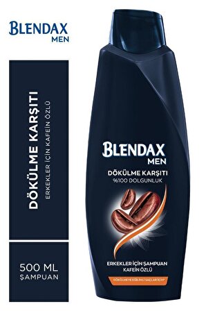 Blendax Dökülen Saçlar İçin Dökülme Karşıtı Kafeinli Şampuan 500 ml