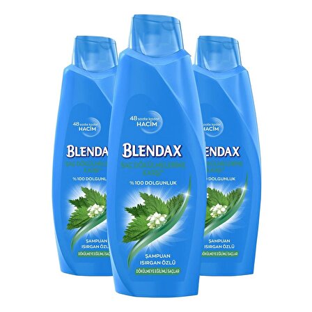 Blendax Şampuan 470 ml Isırgan Özlü x 3 adet 