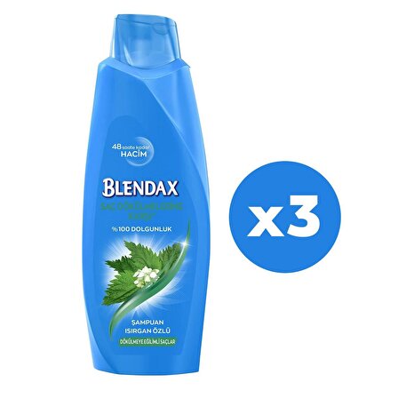 Blendax Şampuan 470 ml Isırgan Özlü x 3 adet 