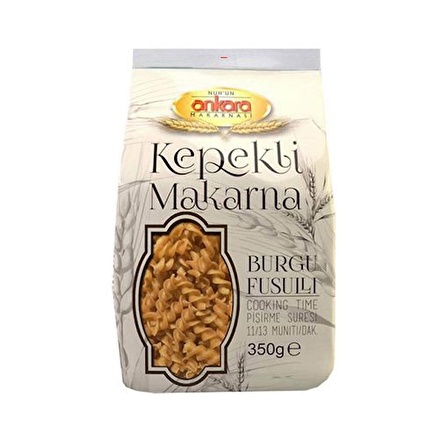 Ankara Kepekli Burgu Makarna 350 gr. (6'lı)