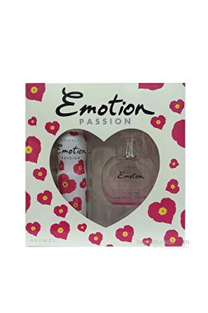 Emotion Passion EDT Meyvemsi Kadın Parfüm 50 ml & Emotion Passion Deodorant 150 ml 
