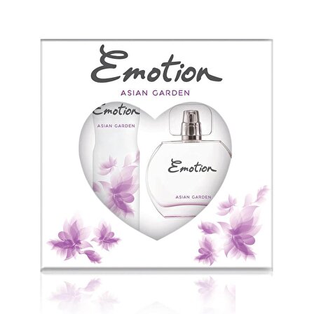 Emotion Asian Garden Kadın Parfüm Set EDT 50ml + Deodorant 150ml
