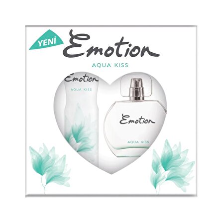 Emotion Aqua Kiss Kadın Parfüm EDT 50ml + Deodorant 150ml