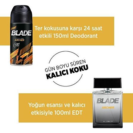 Blade Archer EDT Çiçeksi Erkek Parfüm 100 ml  