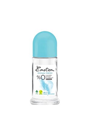 Emotion Ocean Fresh Pudrasız Leke Yapmayan Kadın Roll-On Deodorant 50 ml