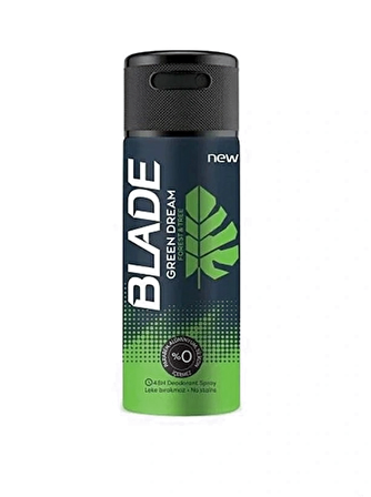 Blade Green Dream Pudrasız Leke Yapmayan Erkek Sprey Deodorant 150 ml