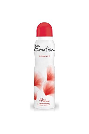 Emotion Romance Pudrasız Leke Yapmayan Kadın Sprey Deodorant 150 ml