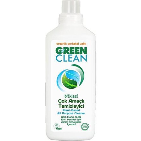 U Green Clean 1 Litre Bitkisel Çok Amaçlı Yüzey Temizleyici