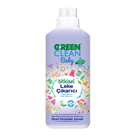U Green Clean Baby Bitkisel Leke Çıkarıcı 1000 ml