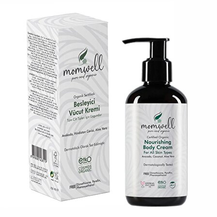 momwell Yatıştırıcılı Vücut Kremi 250 ml