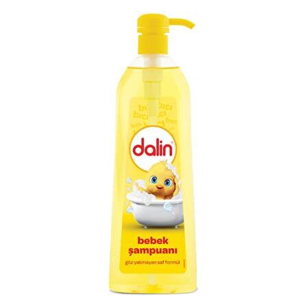 Dalin Göz Yakmayan Yenidoğan Uyumlu Saç ve Vücut Şampuanı 750 ml