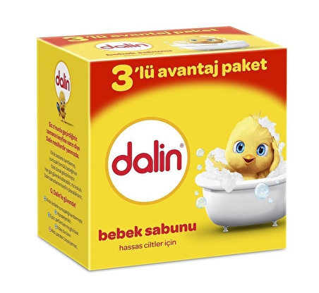 Dalin 3 Al 2 Öde Bebek Sabunu 3x100 Gr