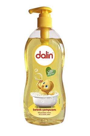 Dalin Göz Yakmayan Çiçek Özlü Yenidoğan Uyumlu Saç ve Vücut Şampuanı 700 ml