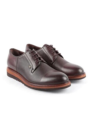 Cleysmen 3052 Erkek Klasik Ayakkabı - Kahverengi