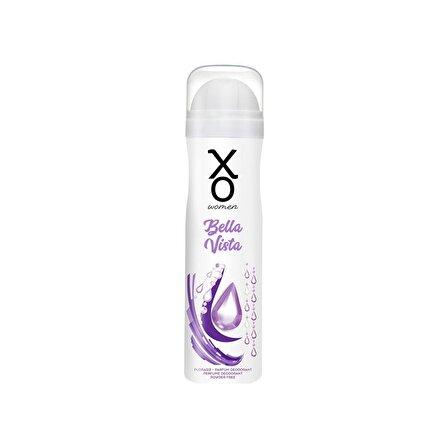 Xo Vista Pudrasız Kadın Sprey Deodorant 150 ml