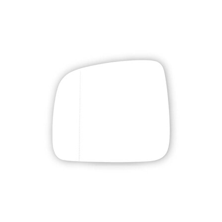 VW Caddy 2011-2015 Sol Dikiz Ayna Camı Elektrikli Isıtmalı 7H1857521N