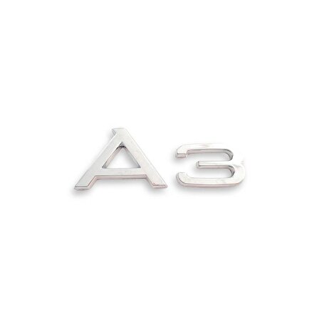 Audi A3 2004-2022 Arka Bagaj Kapağı A3 Model Yazısı 8P0853741