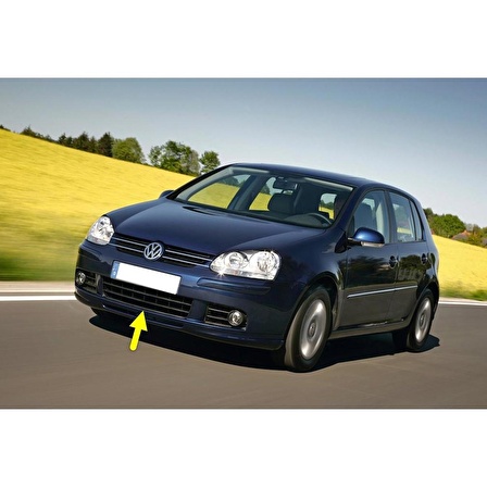 VW Golf 5 MK5 2004-2008 Ön Tampon Alt Orta Izgara 1K0853677