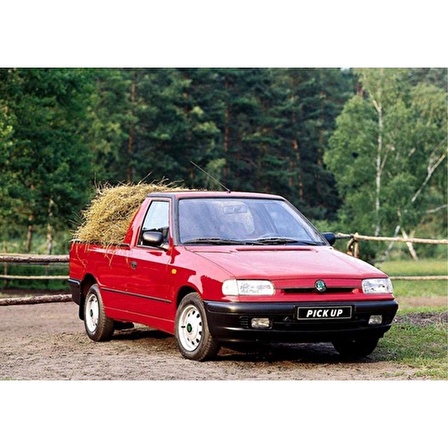 Skoda Pickup Pikap 1996-2001 Sağ Dış Dikiz Ayna Camı Manuel 6U1857522