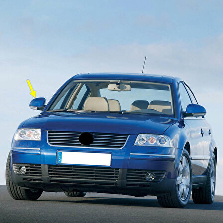 VW Passat B5.5 2003-2004-2005 Sağ Dış Dikiz Ayna Kapağı 1K0857538