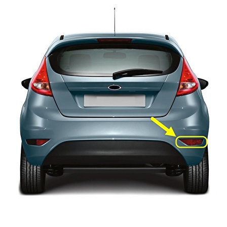 Ford Fiesta 2009-2012 Arka Tampon Sağ Reflektörü 8A6117A849AB