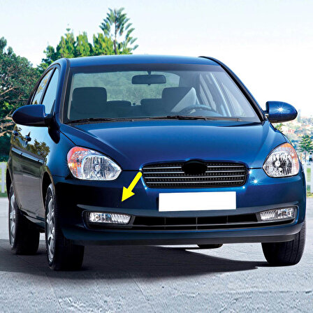 Hyundai Accent ERA 2006-2011 Ön Tampon Çeki Demiri Kapağı 865171E000