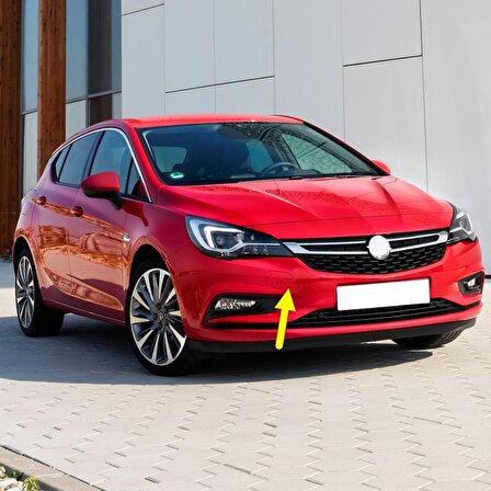 Opel Astra K 2016-2019 Ön Tampon Çeki Kapak Çekme Demiri Kapağı