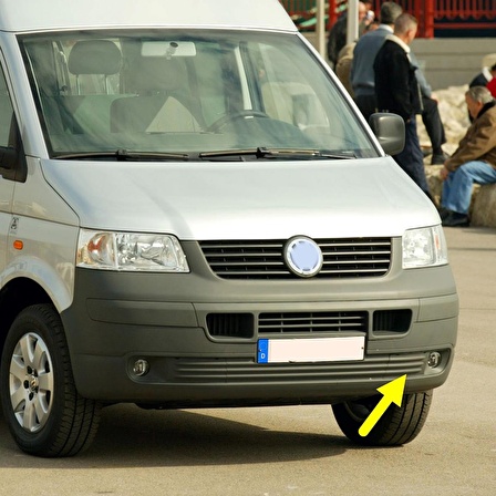 VW Transporter 2004-2010 Ön Tampon Sol Sis Farı Çerçevesi 7H0807489B