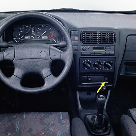 VW Polo Classic 1996-1999 Sağ Ön Kapı Cam Düğmesi Tuşu 191959855