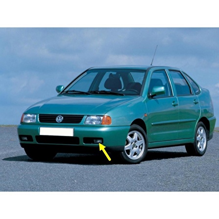 VW Polo Classic 1996-2002 Ön Tampon Sol Sis Farı Lambası 6K5941701A