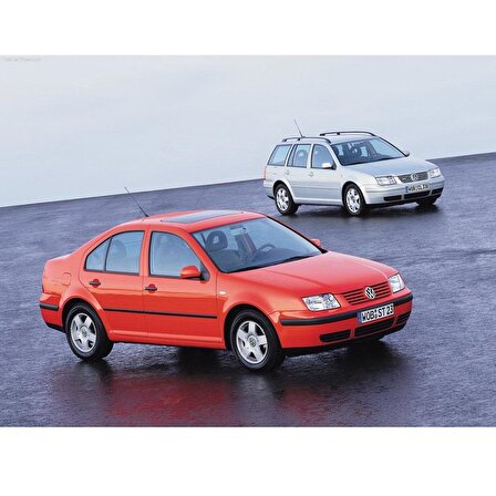 VW Bora 1999-2005 Sol Dikiz Aynası Camı Isıtmalı Beyaz 1J1857521