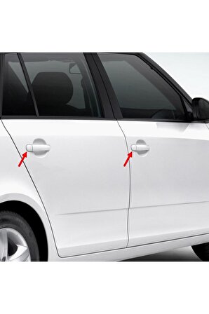 Vw Volkswagen Bora 1999-2005 Ön Arka Sağ Sol Dış Kapı Açma Kolu Kapağı Bademi 3b4839879a (1 Adet)