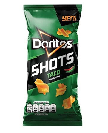 Doritos Shots Taco Baharatlı Cips 30 Gr.