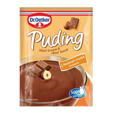 Dr.Oetker Çikolatalı Fındıklı Puding 115 gr