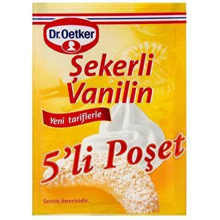 Dr.oetker şekerli vanilin 5'li