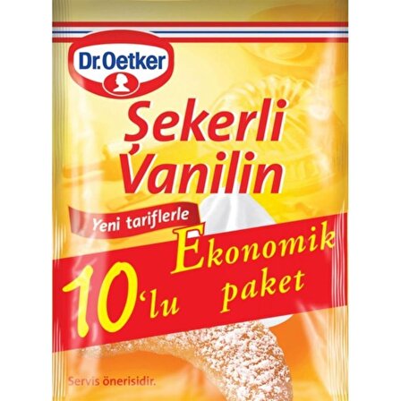 Dr.oetker şekerli vanilin 10'LU
