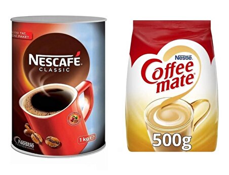 Nescafe Classic 1000 Gr +  Coffee Mate 500 gr