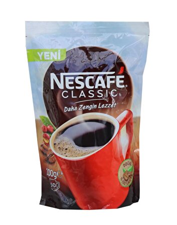 Nescafe Classic Klasik Sade 100 gr Paket 