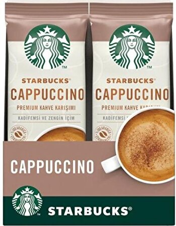 Starbucks Cappuccino Granül Kahve 14 gr x 10 Adet