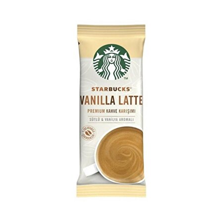Starbucks Vanilla Latte 21,5 Gr. (4'lü)