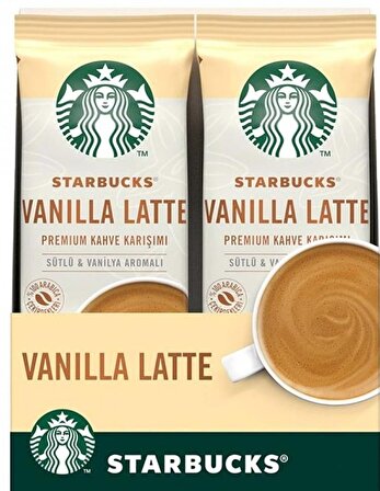 Starbucks Vanilya Latte Granül Kahve 21,5 gr x 10 Adet