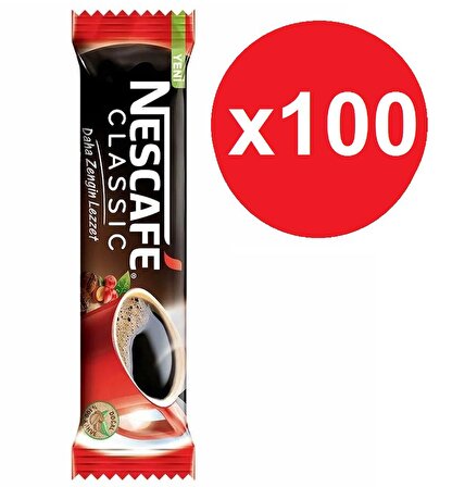 Nescafe Classic 2 gr x 100 adet Granül Kahve