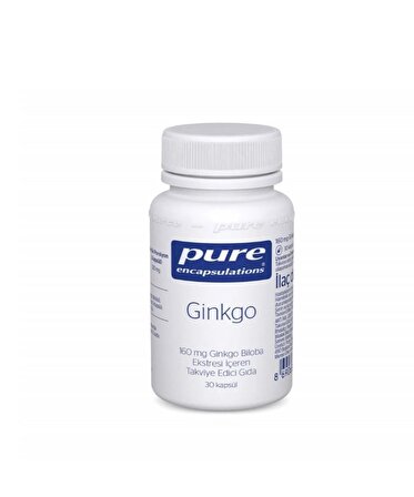 Pure Encapsulations Ginkgo 160 mg 30 Kapsül