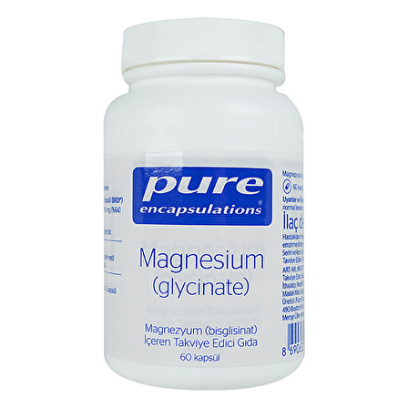 Pure Encapsulations Magnesium (Glycinate) 60 Kapsül - AROMASIZ