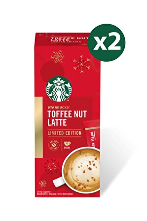 Starbucks Toffee Nut Latte Kahve Karışımı X 2 Kutu 8x21.5 gr